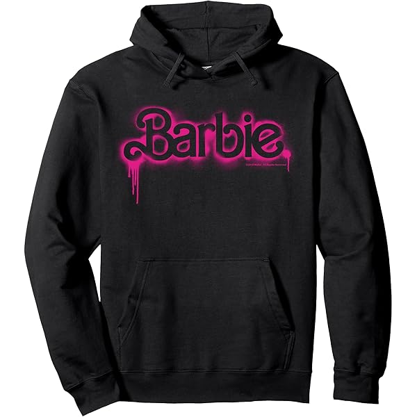 Amazon.com: Barbie Barbie Logo Hoodie ,Grey ,Small : Clothing